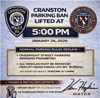 Parking Ban LIFTED
