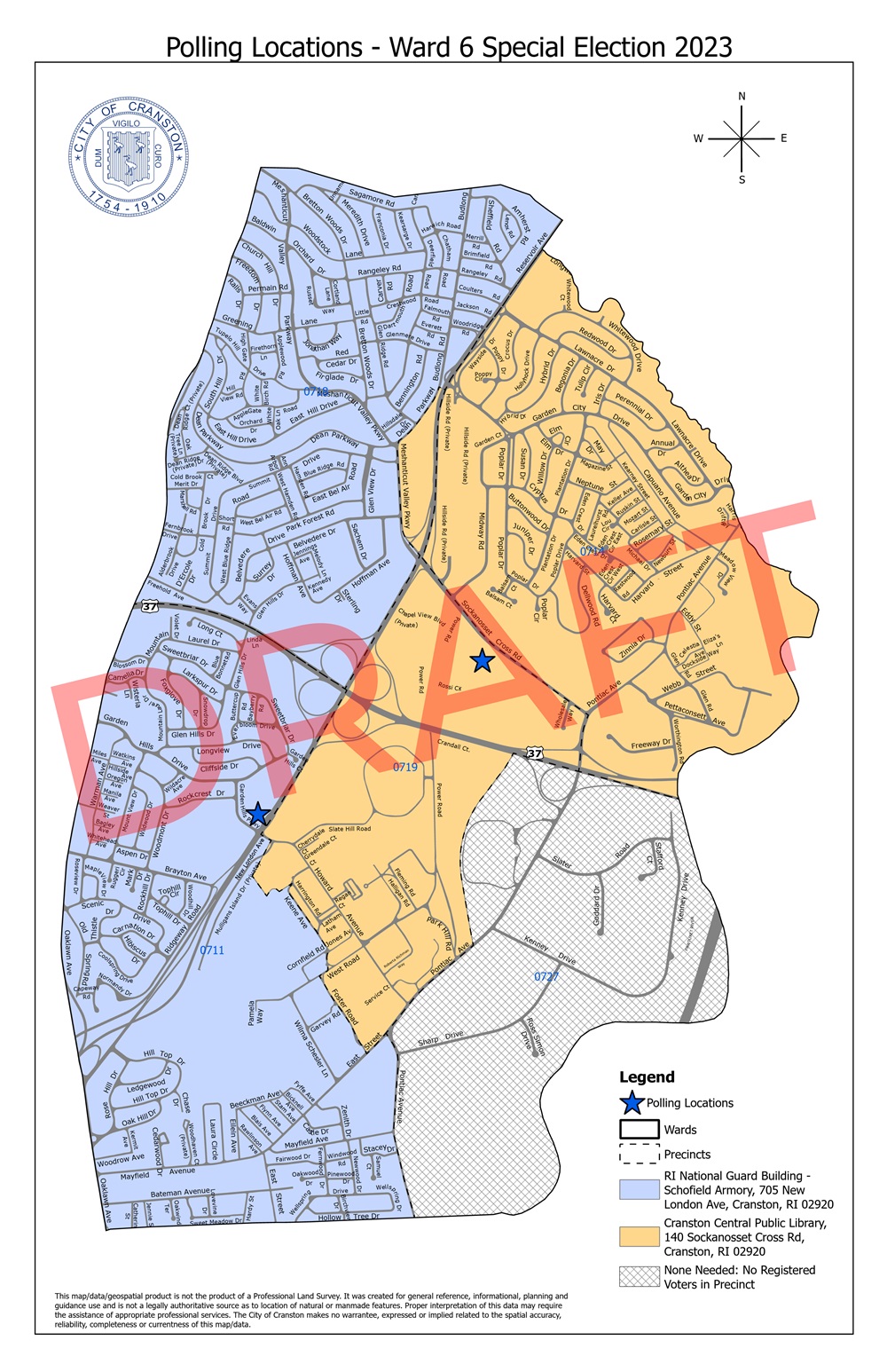 City of Cranston Special Election Notice